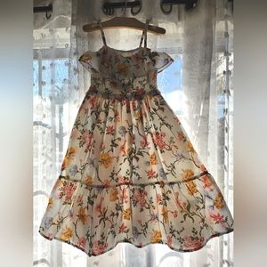 Floral dress midi dress